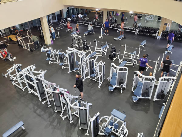 New weights setup at Olathe Ridgeview