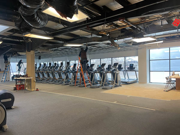 Adding lighting and more cardio equipment