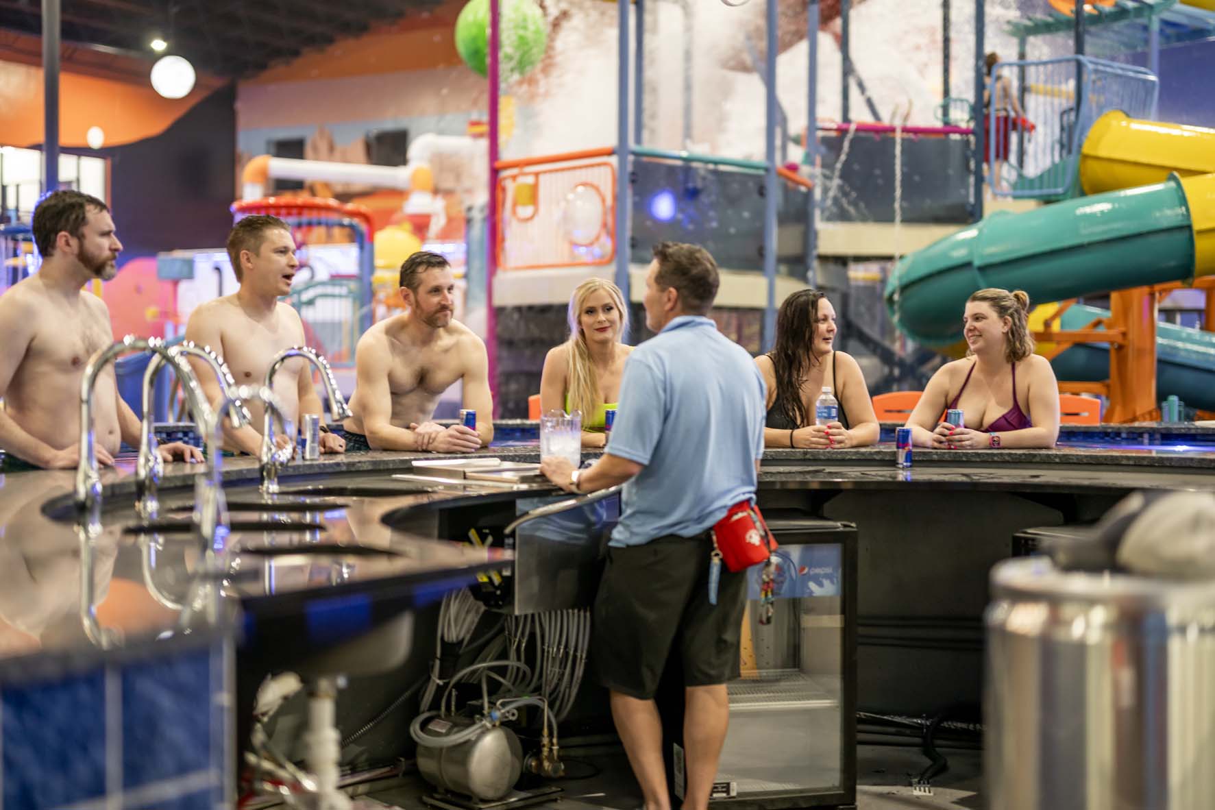 Swim-up AstroBar at Blast Off Bay